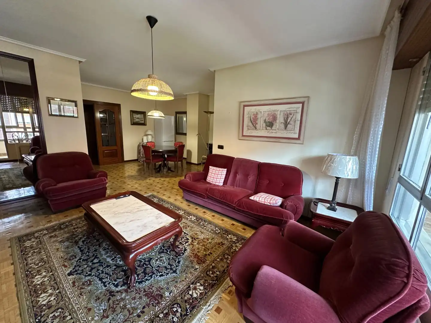 Living room of Flat for share in Burgos  with Heating and Furnished
