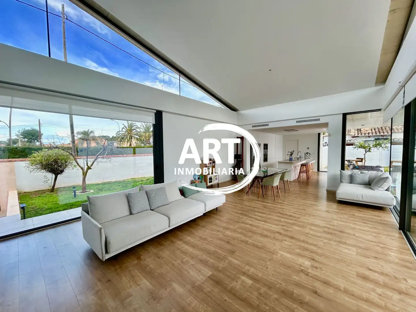 Living room of Houses for sale in L'Eliana  with Air Conditioner, Heating and Private garden
