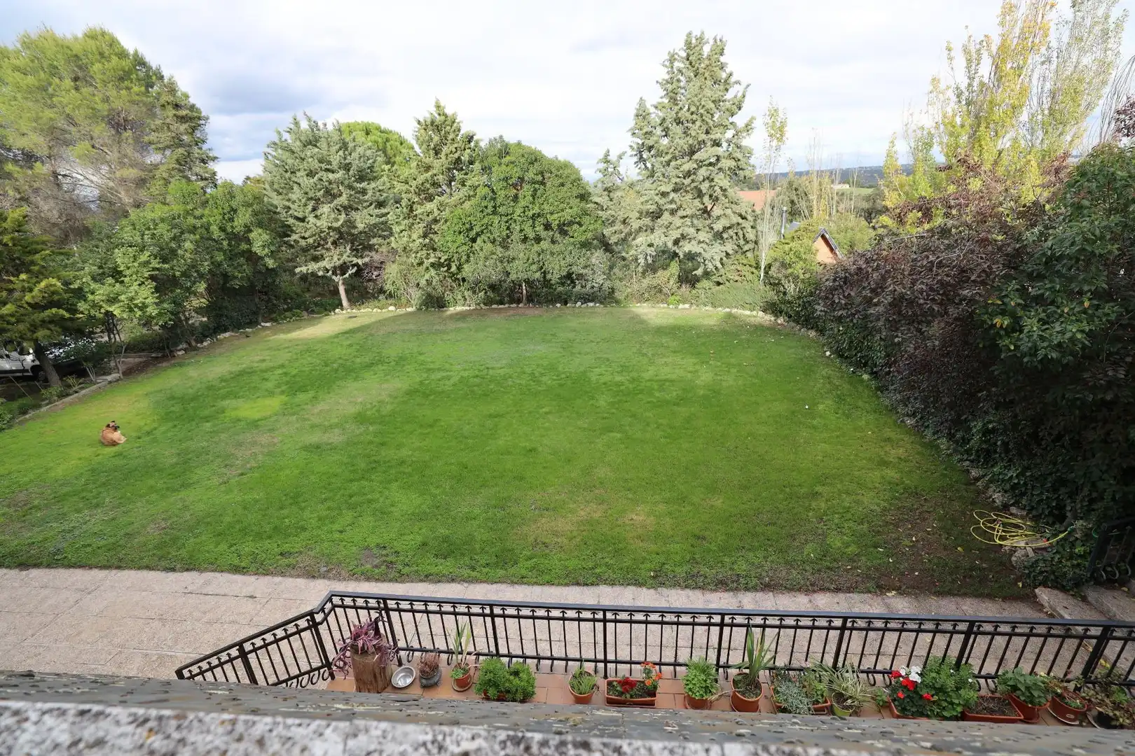 Garden of Houses for sale in Villanueva de la Cañada  with Heating, Swimming Pool and Balcony