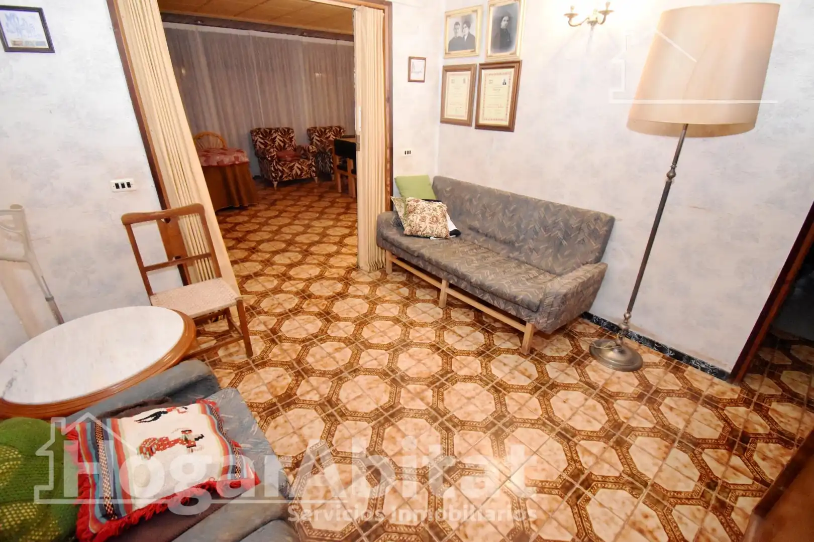 Sala d'estar de Casa o xalet en venda en Almazora / Almassora amb Aire condicionat, Calefacció i Terrassa