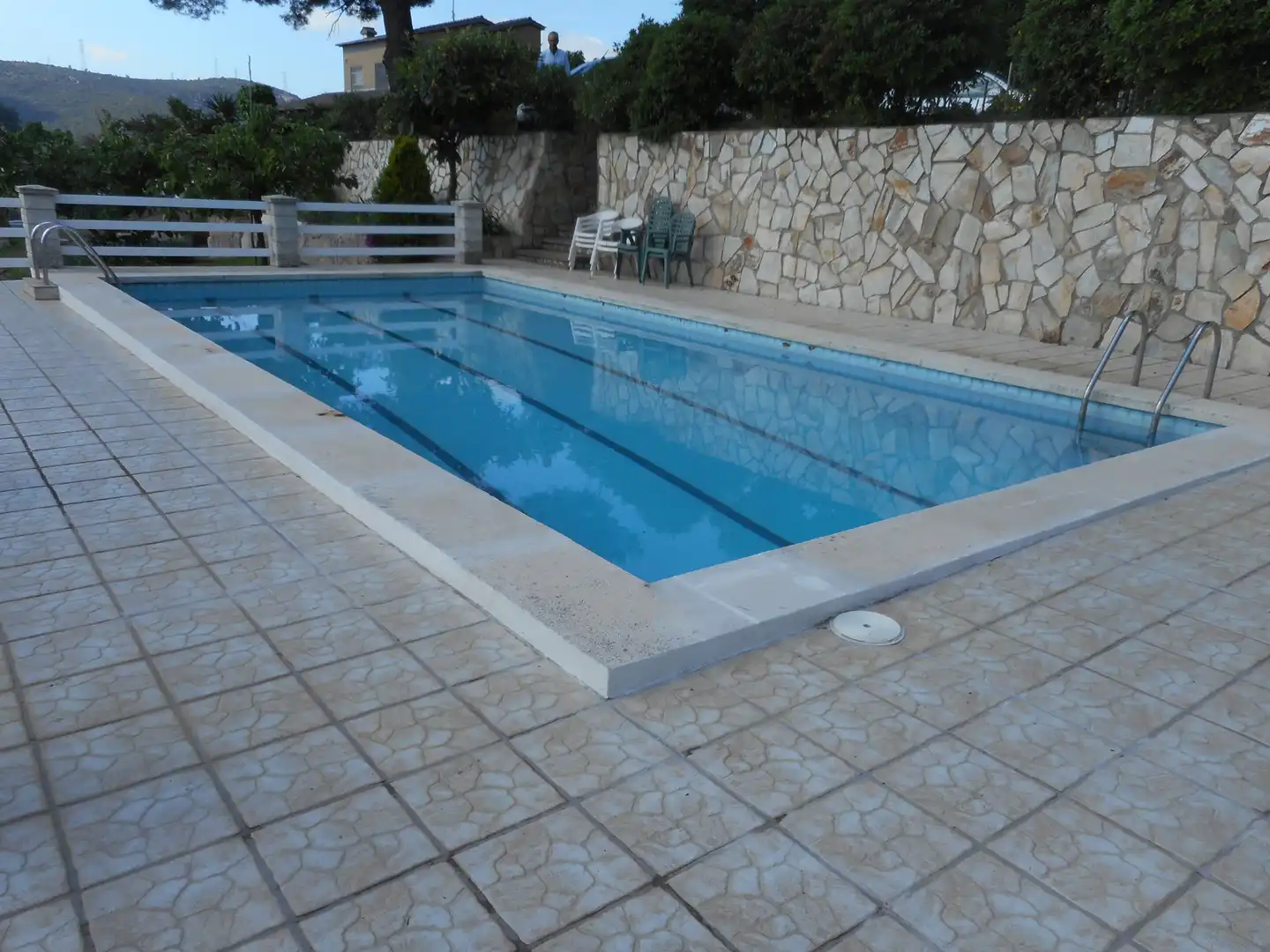 Piscina de Casa o xalet en venda en Olesa de Bonesvalls amb Calefacció, Jardí privat i Terrassa