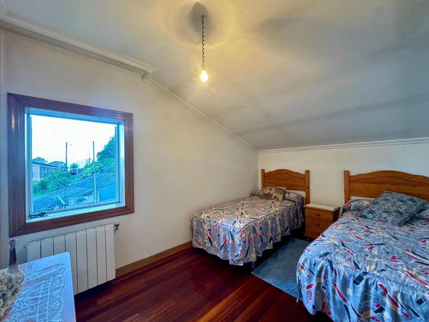 Schlafzimmer von Haus oder Chalet zum Verkauf in Redondela mit Heizung, Privatgarten und Parkett
