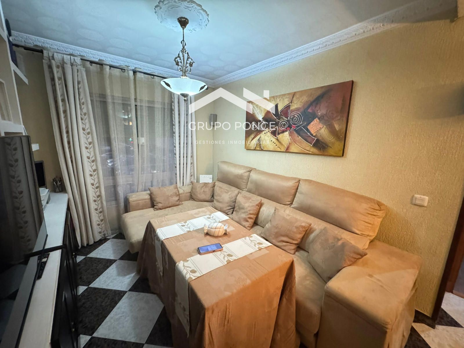 Living room of Flat for sale in Jerez de la Frontera  with Air Conditioner