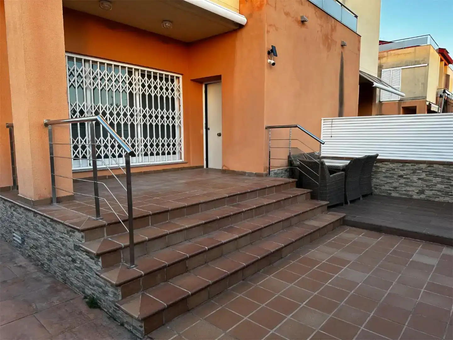 Terraza de Casa o chalet en venta en Burriana / Borriana con Aire acondicionado y Piscina