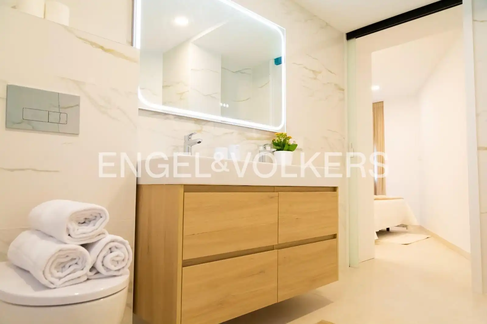 Bathroom of Apartments for rent in Dénia  with Air Conditioner, Heating and Terrace