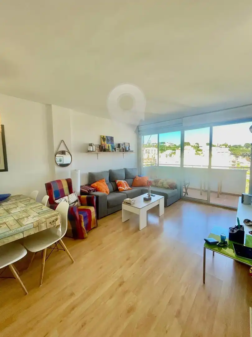 Wohnzimmer von Wohnung zum Verkauf in Llançà mit Klimaanlage, Heizung und Abstellraum