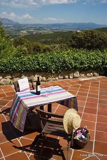 Terraza de Finca rústica en venta en Sant Sadurní d'Anoia con Aire acondicionado, Calefacción y Jardín privado
