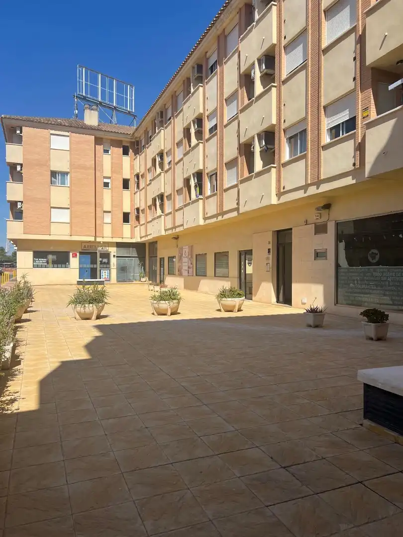 Vista exterior de Pis en venda en Murcia amb Aire condicionat, Calefacció i Moblat