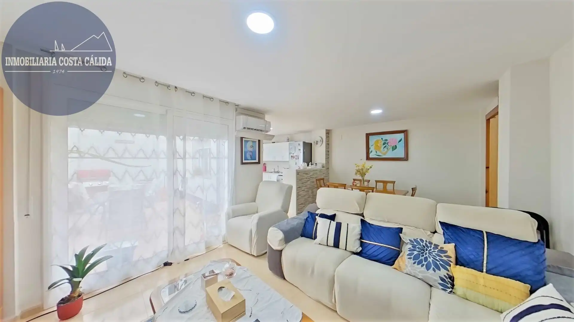 Sala de estar de Casa o chalet en venta en Águilas con Aire acondicionado, Calefacción y Terraza