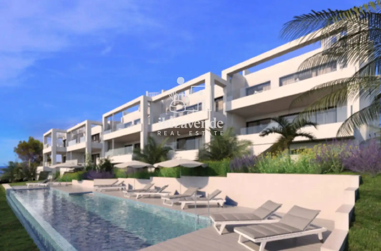 Jardín de Ático en venta en Sant Joan de Labritja con Terraza, Trastero y Piscina