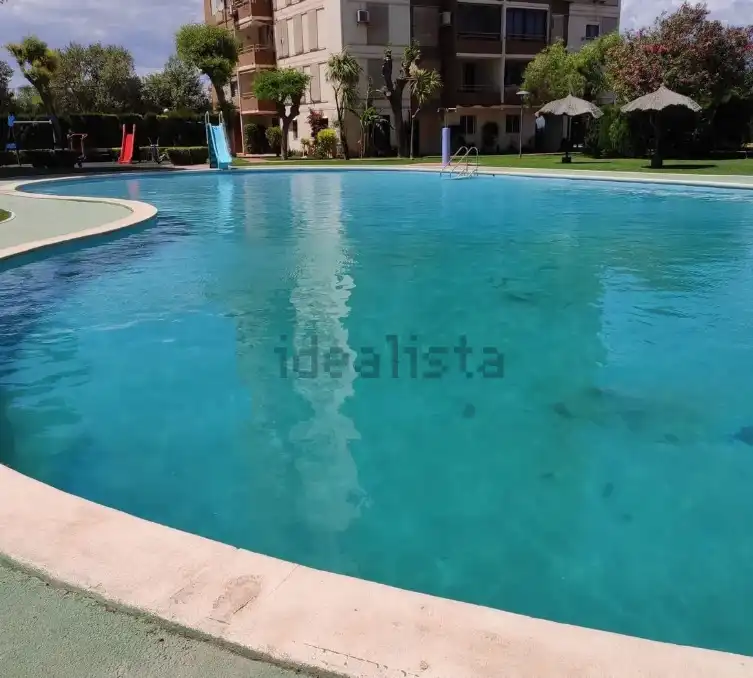 Schwimmbecken von Wohnung zur Miete in La Pobla de Farnals mit Klimaanlage, Heizung und Terrasse