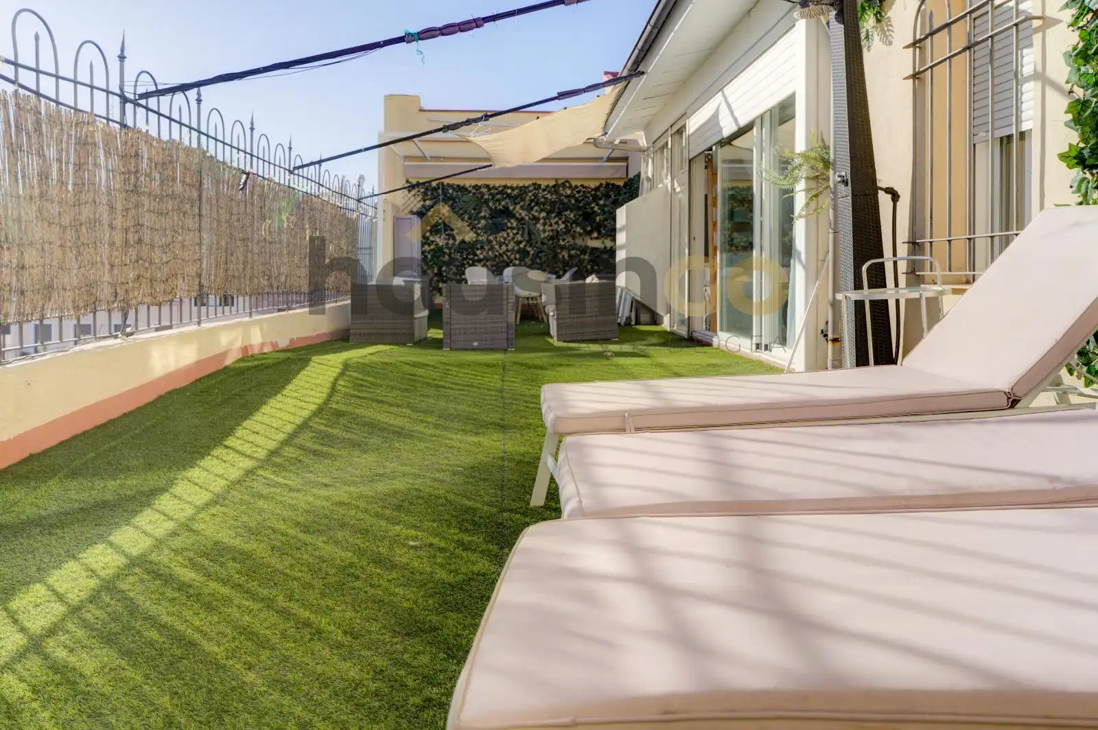 Terrace of Attic for rent in Madrid  with Air Conditioner, Heating and Furnished
