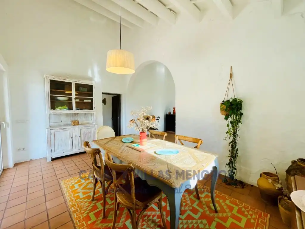 Esszimmer von Country house zur Miete in Maó - Mahón
