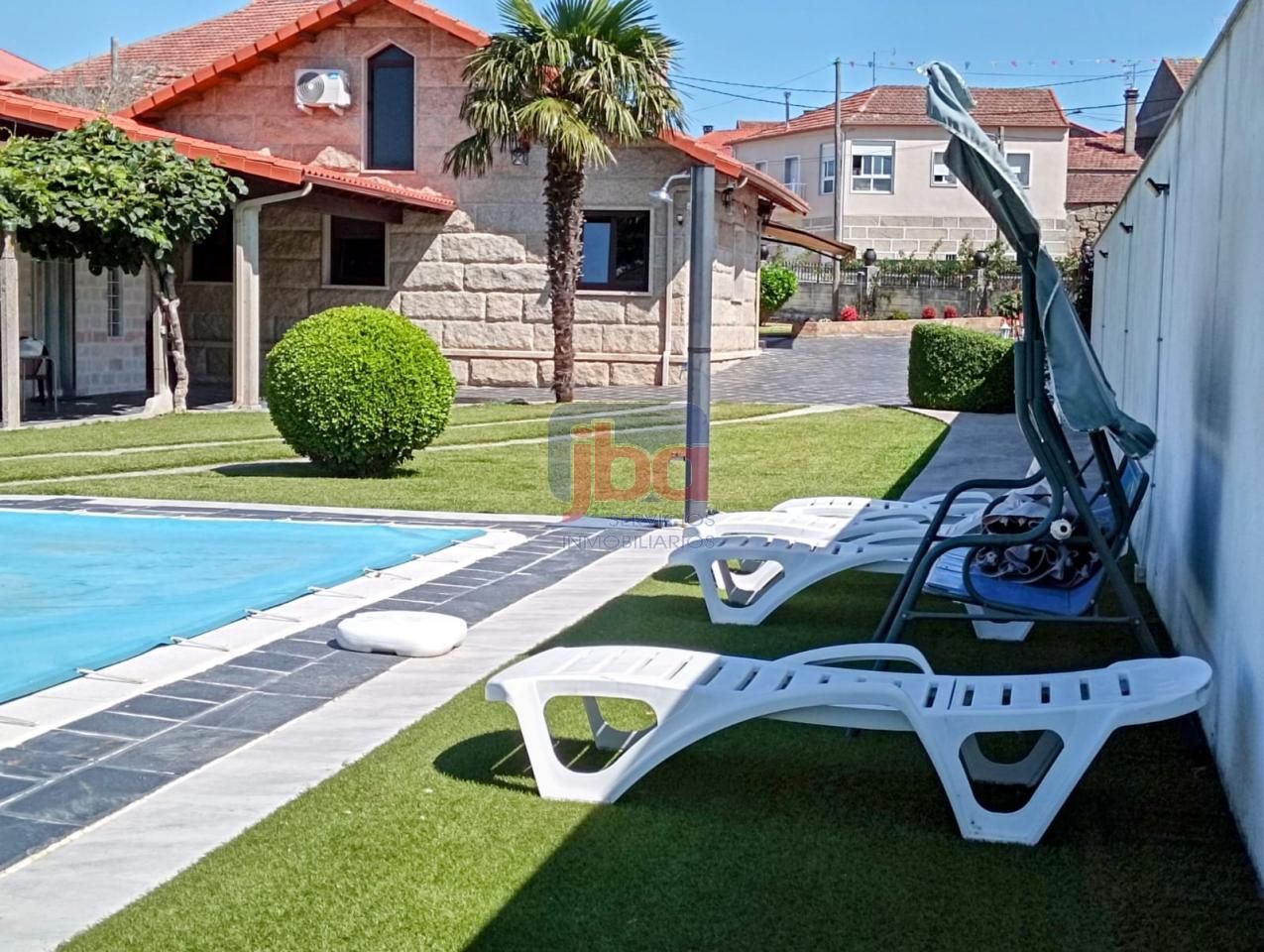 Swimming pool of House or chalet to rent in Trasmiras  with Heating, Private garden and Terrace