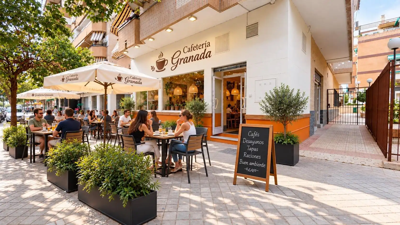 Terraza de Local en venta en Granada con Aire acondicionado y Amueblado