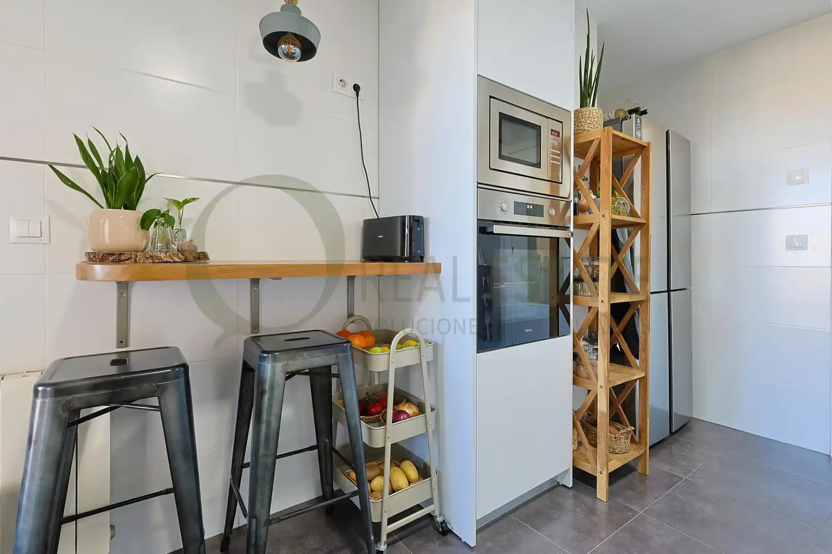 Cocina de Piso en venta en Alicante / Alacant con Jardín privado, Terraza y Trastero