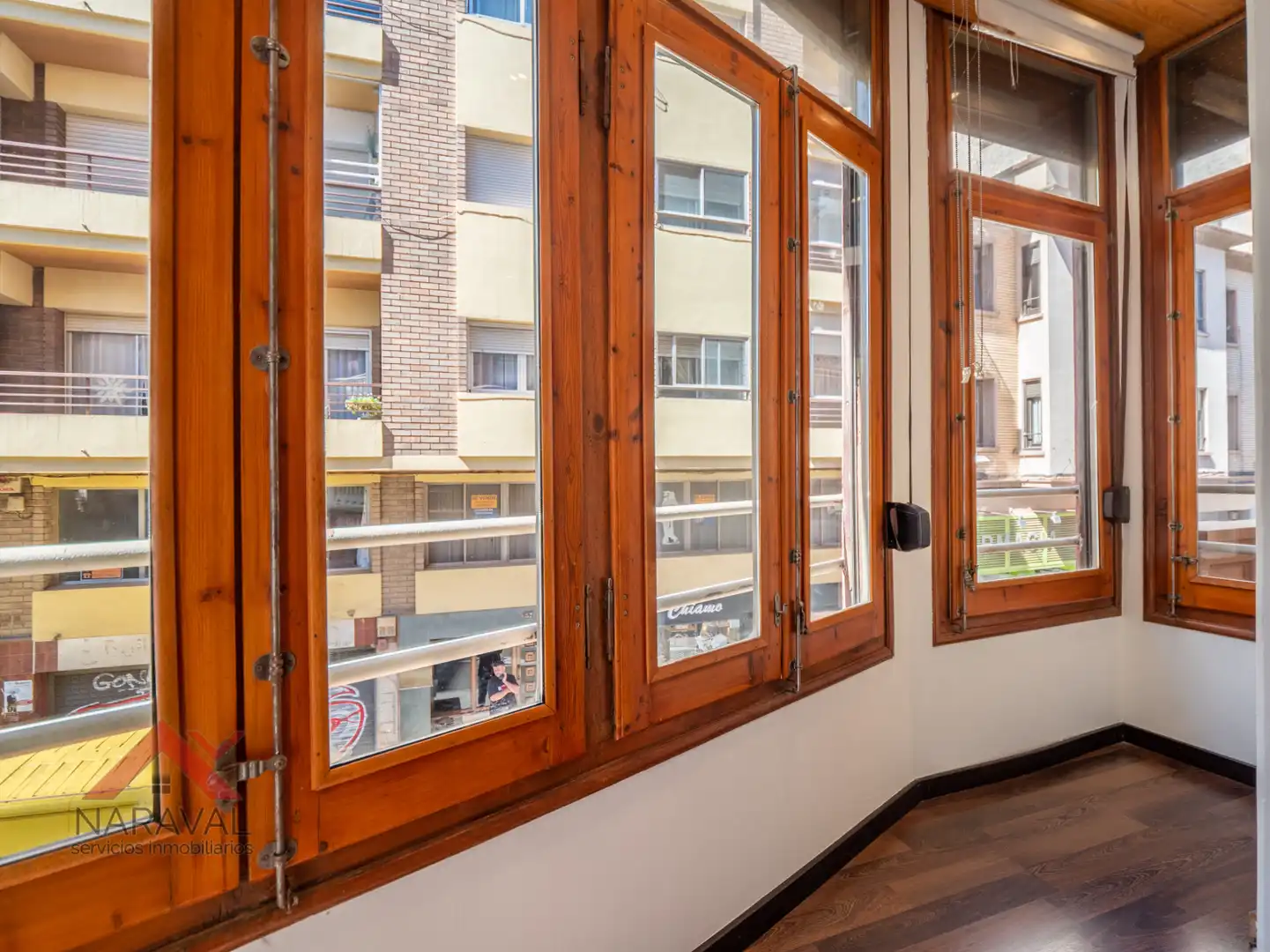 Vista exterior de Pis en venda en Tudela amb Calefacció, Parquet i Terrassa