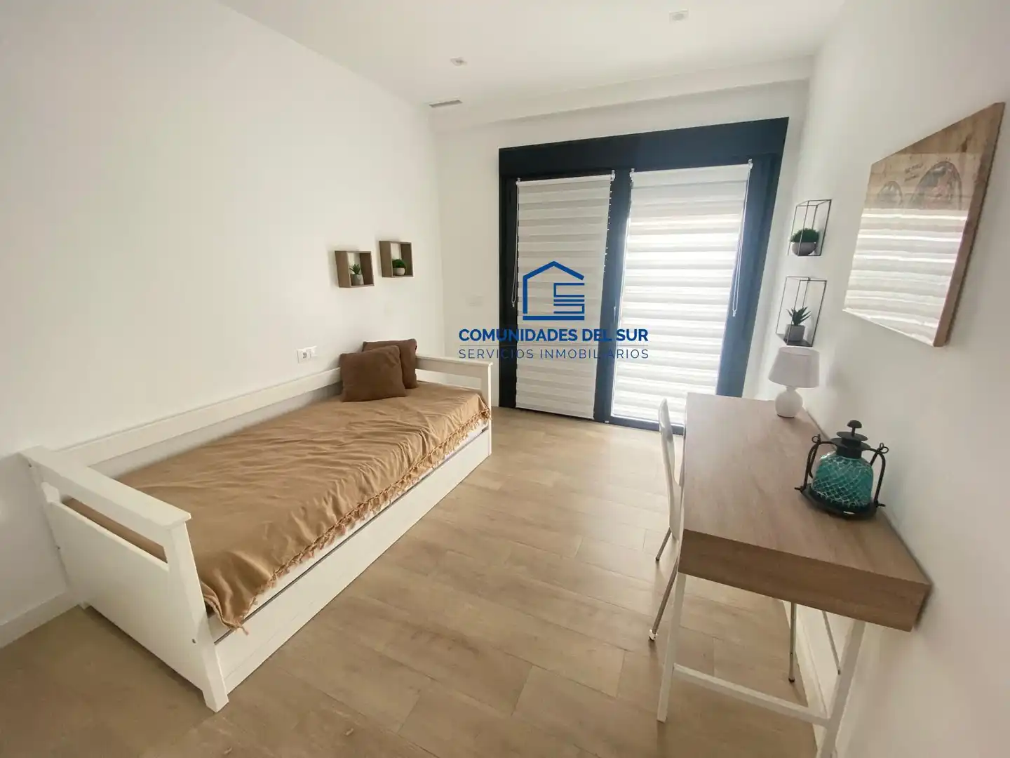 Schlafzimmer von Wohnungen zur Miete in Cádiz mit Klimaanlage, Terrasse und Möbliert