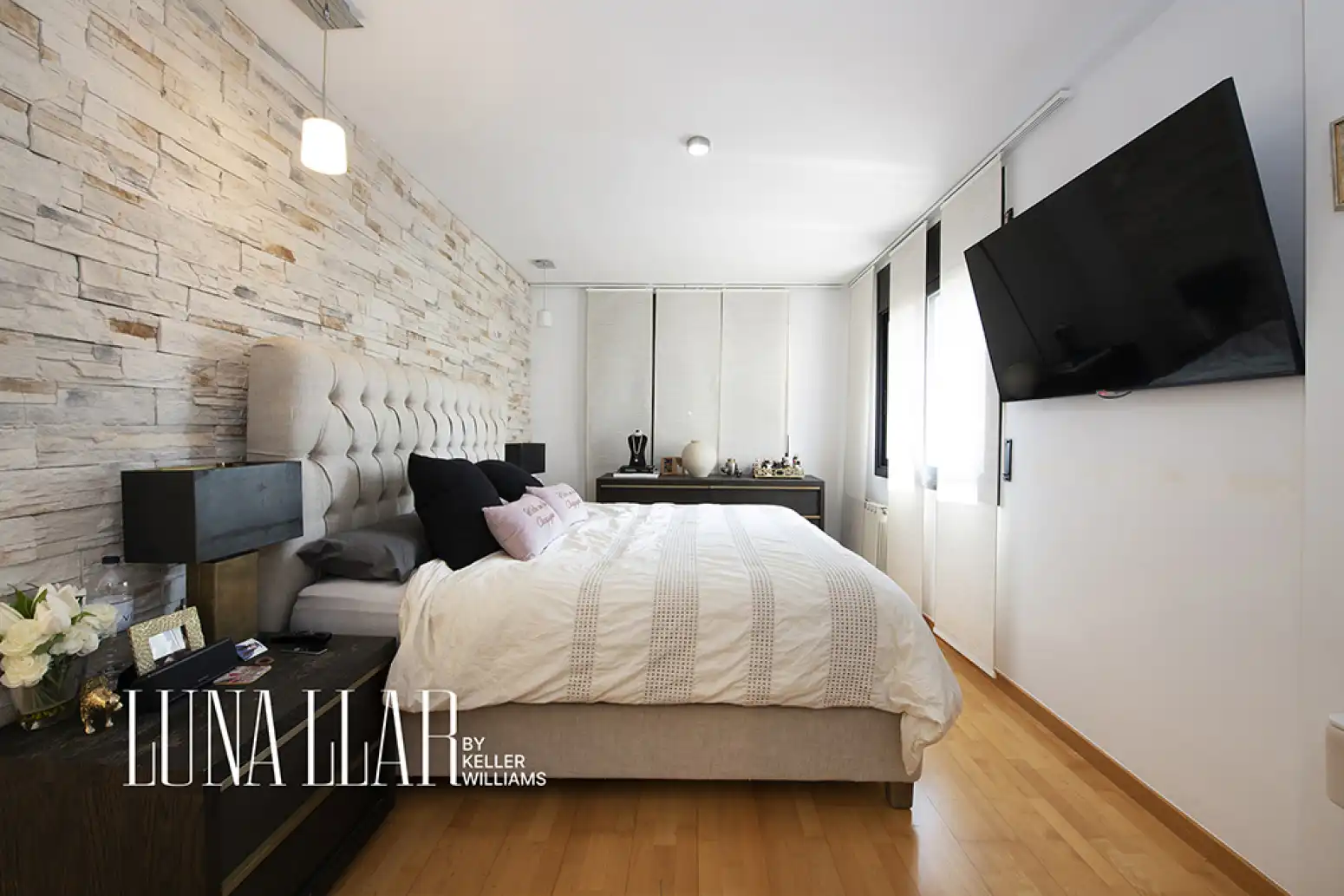 Schlafzimmer von Haus oder Chalet zur Miete in Sitges mit Klimaanlage, Terrasse und Möbliert