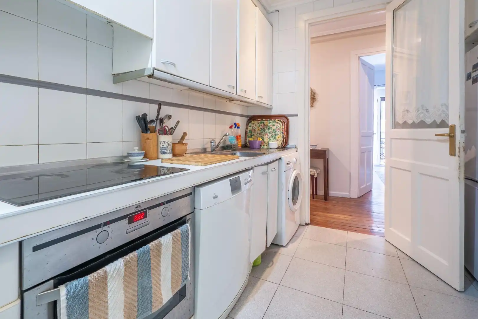 Cocina de Piso en venta en Donostia - San Sebastián  con Calefacción