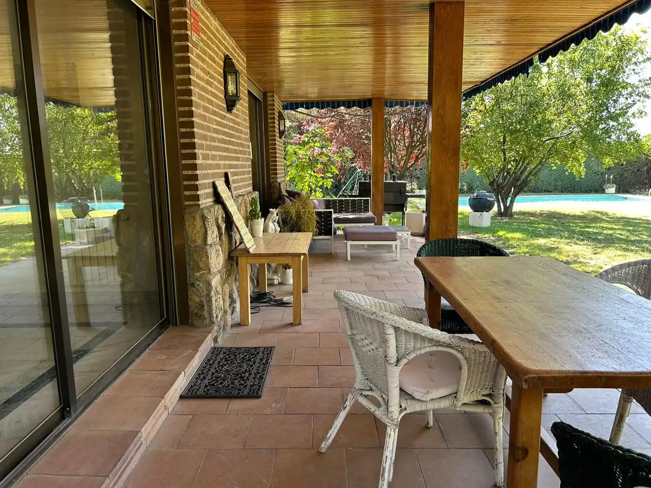 Terraza de Casa o chalet en venta en Majadahonda con Calefacción, Jardín privado y Parquet