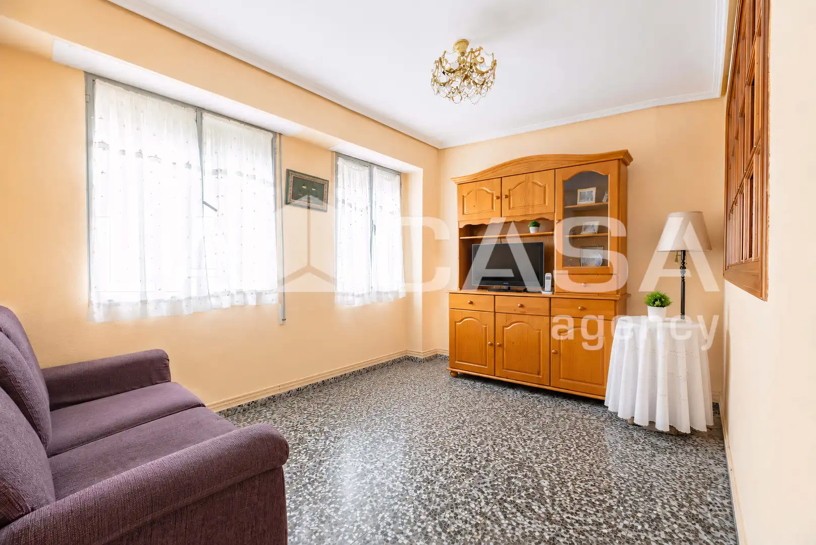 Sala de estar de Piso en venta en Valencia con Calefacción y Balcón