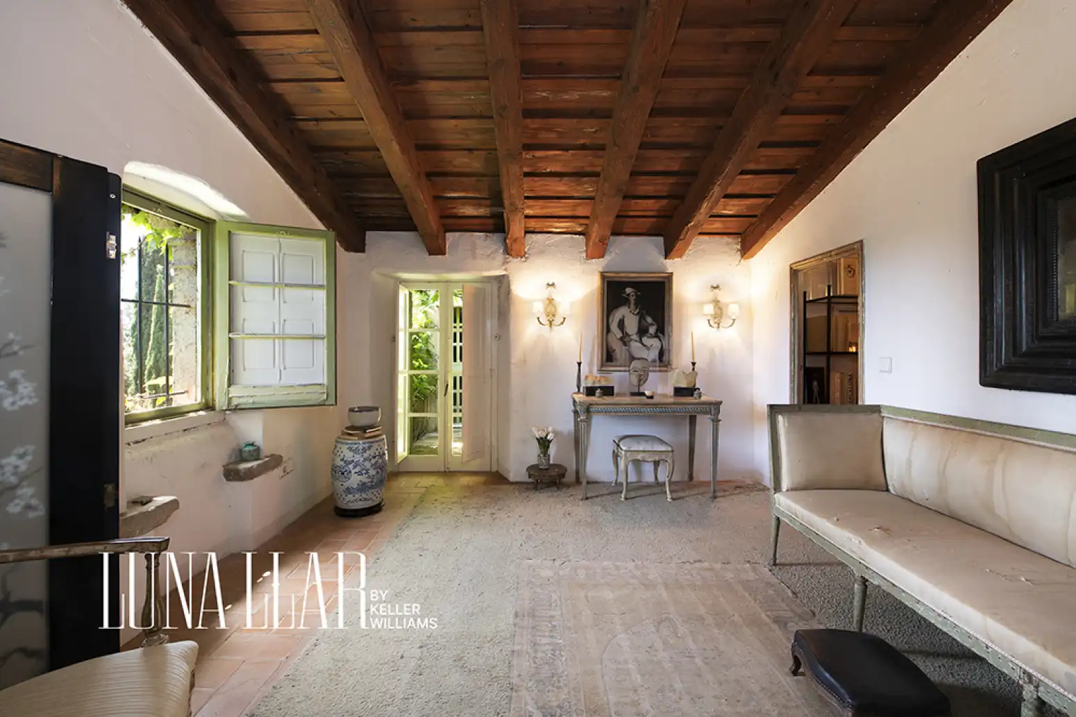 Sala de estar de Casa o chalet en venta en Pineda de Mar con Jardín privado y Piscina
