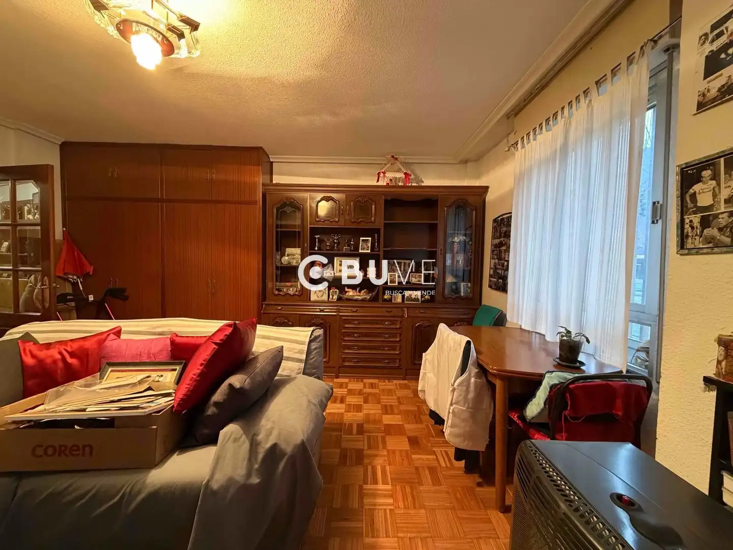 Wohnzimmer von Wohnung zum Verkauf in León Capital  mit Heizung, Terrasse und Abstellraum