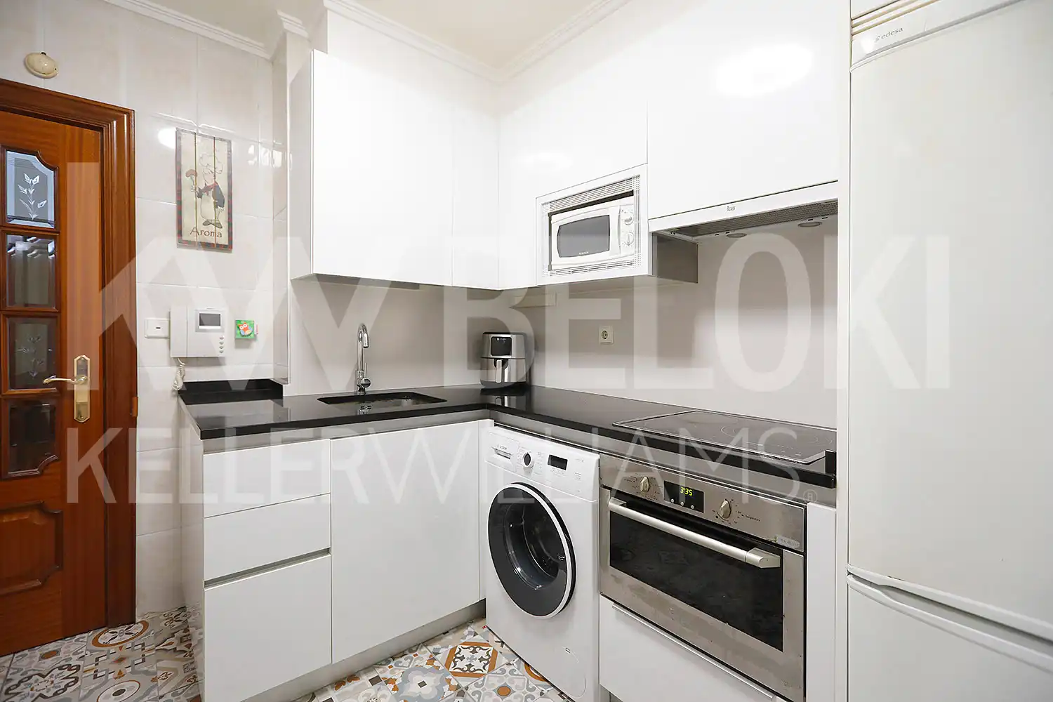 Cocina de Piso de alquiler en Donostia - San Sebastián  con Calefacción, Amueblado y Balcón