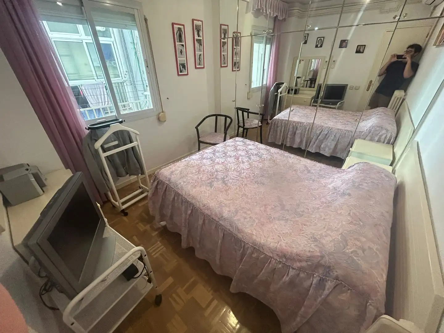 Schlafzimmer von Wohnung zum Verkauf in Barcelona mit Klimaanlage, Heizung und Möbliert