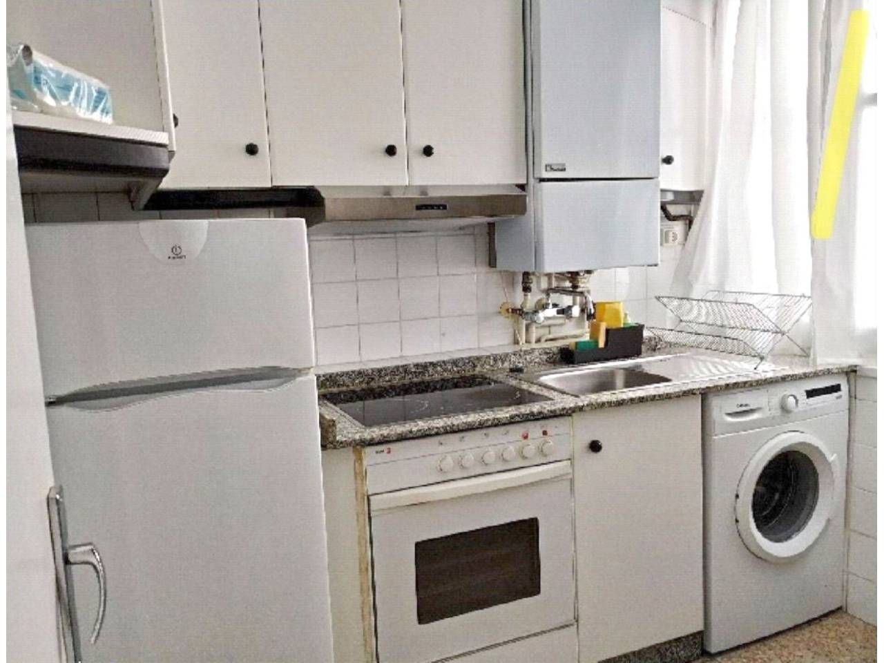 Kitchen of Flat for sale in  Logroño  with Heating and Balcony