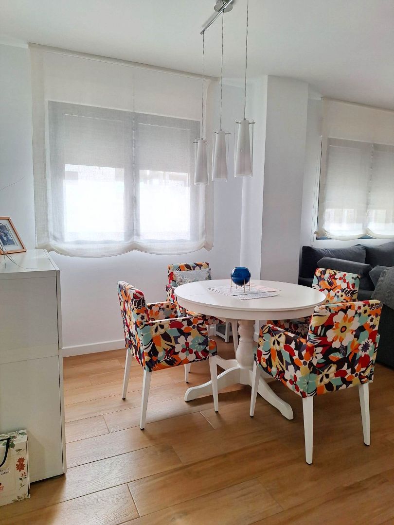 Dining room of Flat for sale in  Albacete Capital  with Heating, Parquet flooring and Terrace