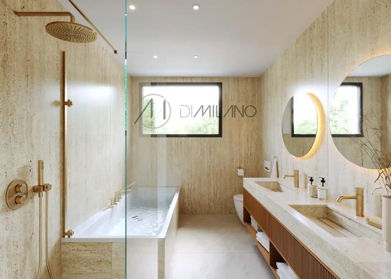 Baño de Casa o chalet en venta en Vigo  con Calefacción, Jardín privado y Terraza