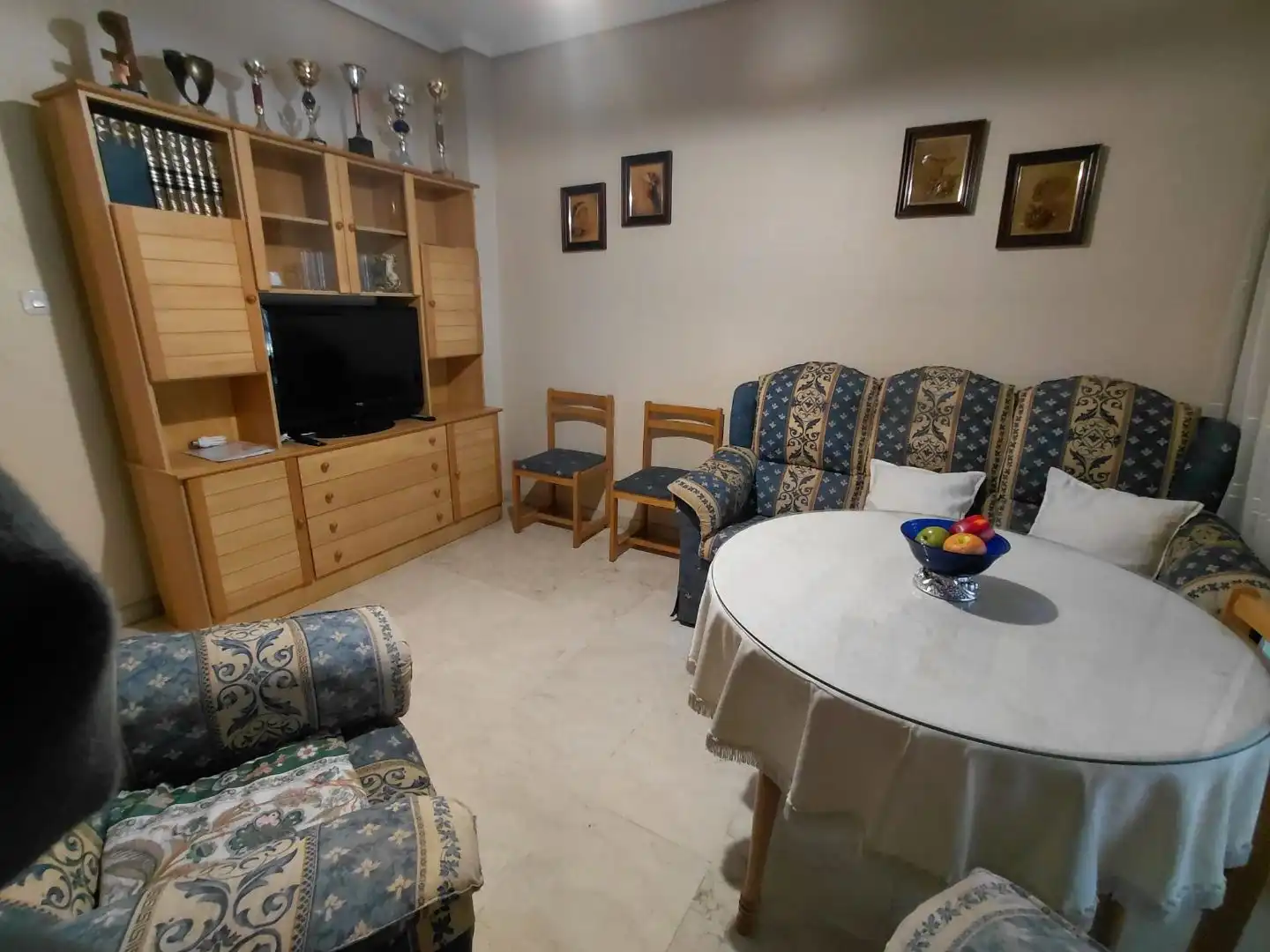 Sala d'estar de Pis en venda en  Albacete Capital amb Terrassa i Balcó