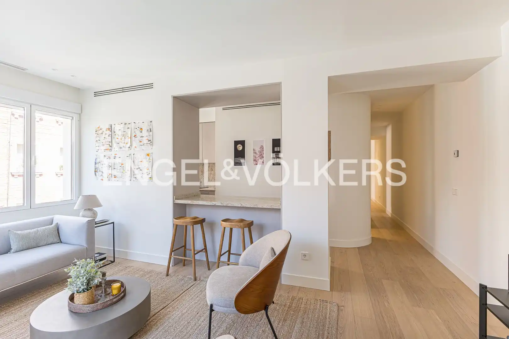 Außenansicht von Wohnung zur Miete in Madrid mit Klimaanlage, Heizung und Terrasse