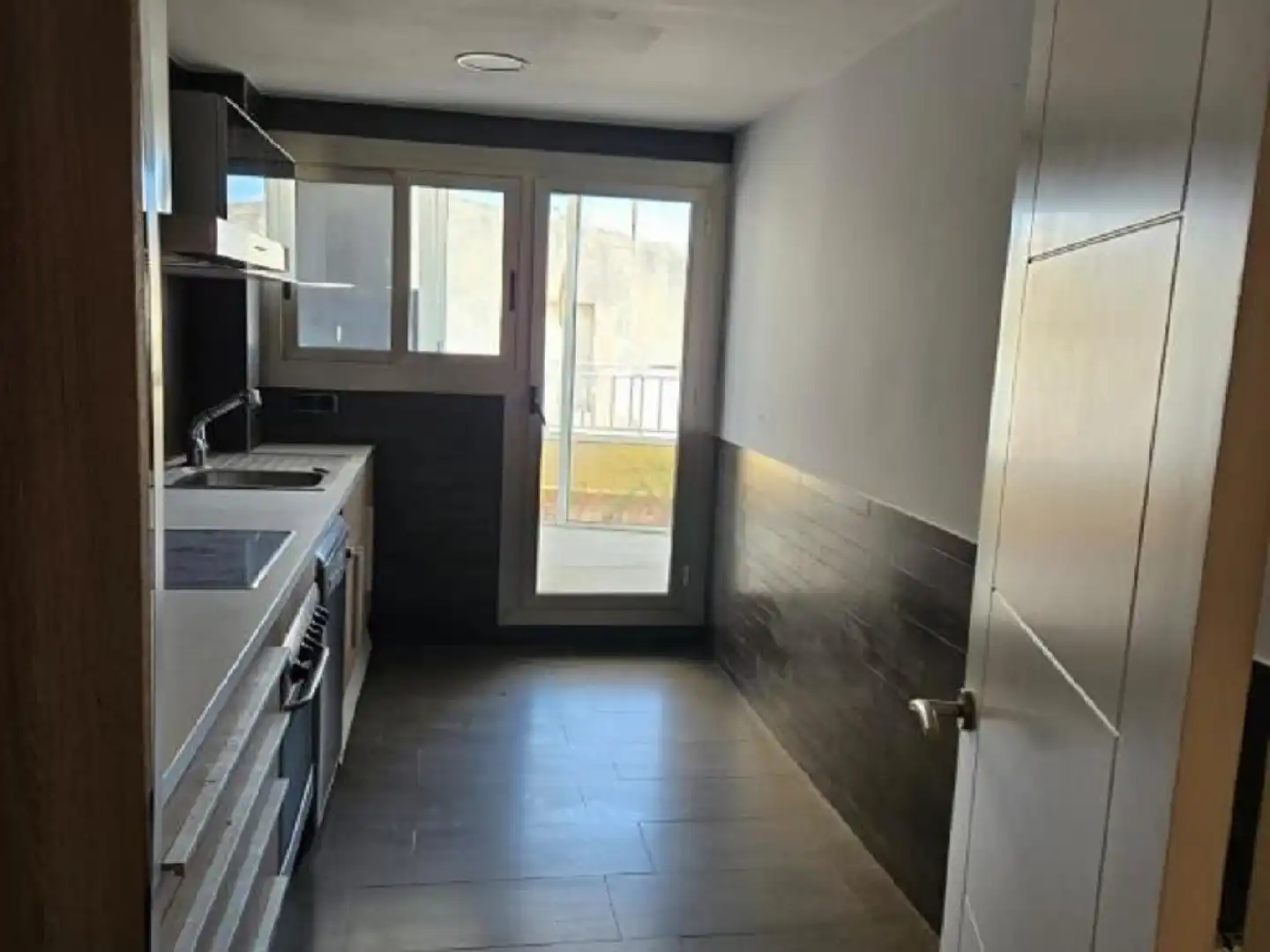Cocina de Piso en venta en La Pobla de Montornès   con Terraza