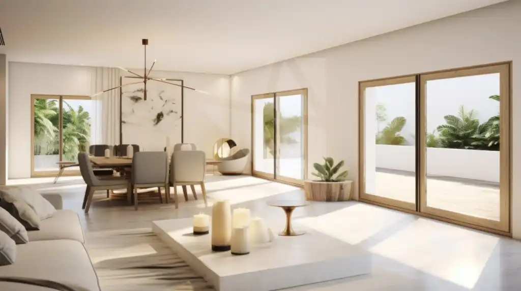 Sala de estar de Apartamento en venta en Pollença con Aire acondicionado, Jardín privado y Terraza