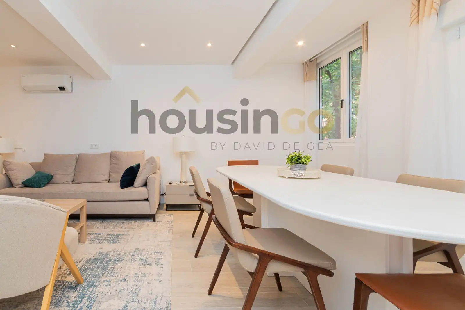 Sala de estar de Piso en venta en Madrid con Aire acondicionado, Calefacción y Parquet
