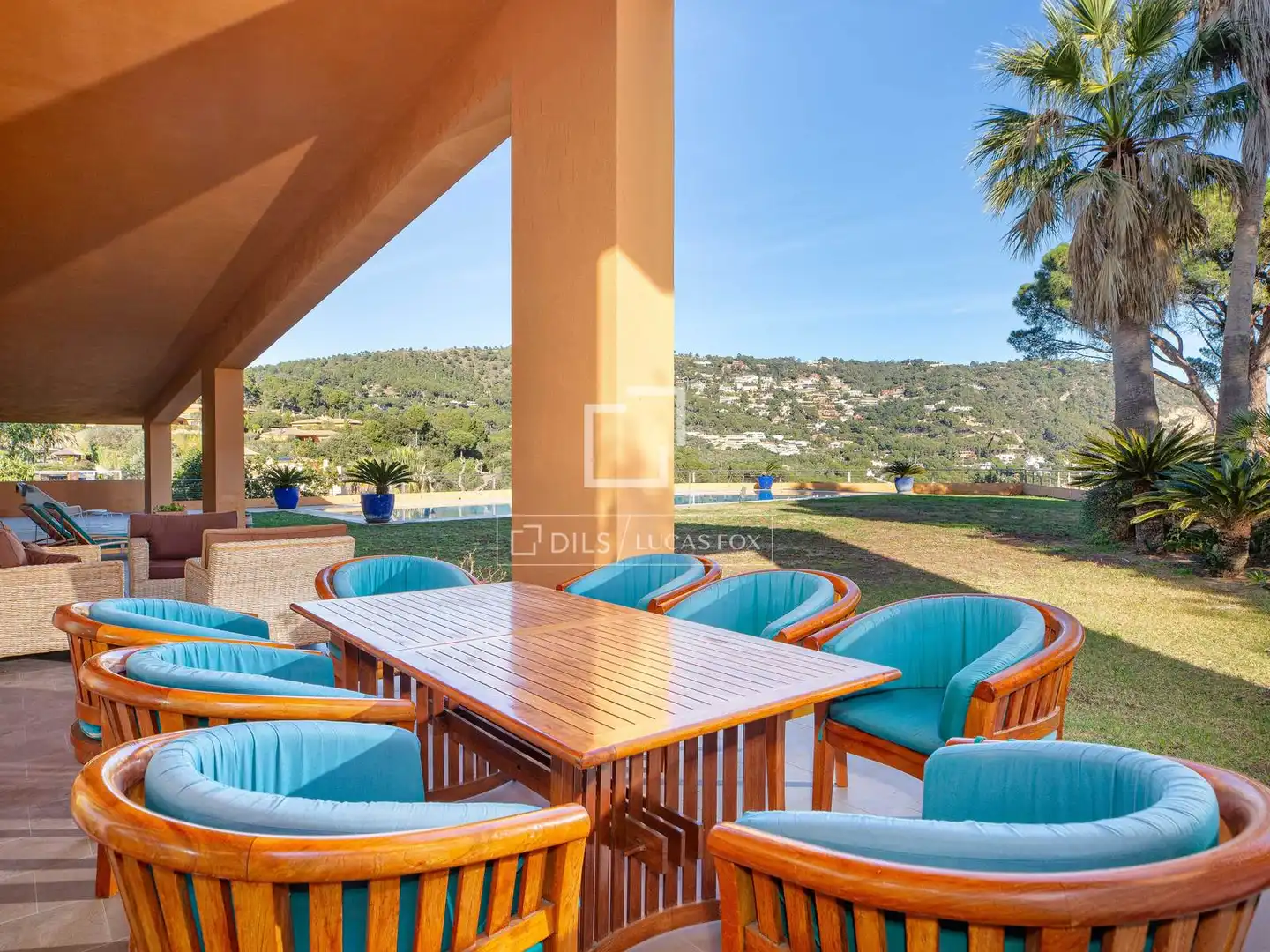 Terraza de Casa o chalet en venta en Begur con Aire acondicionado, Calefacción y Jardín privado