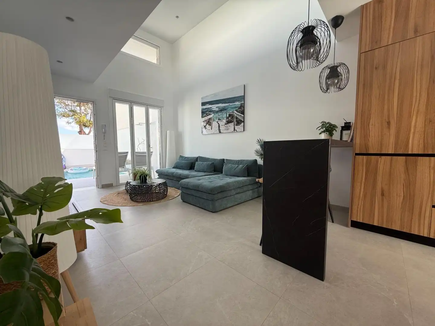 Sala de estar de Casa o chalet en venta en Torre-Pacheco con Calefacción, Jardín privado y Piscina