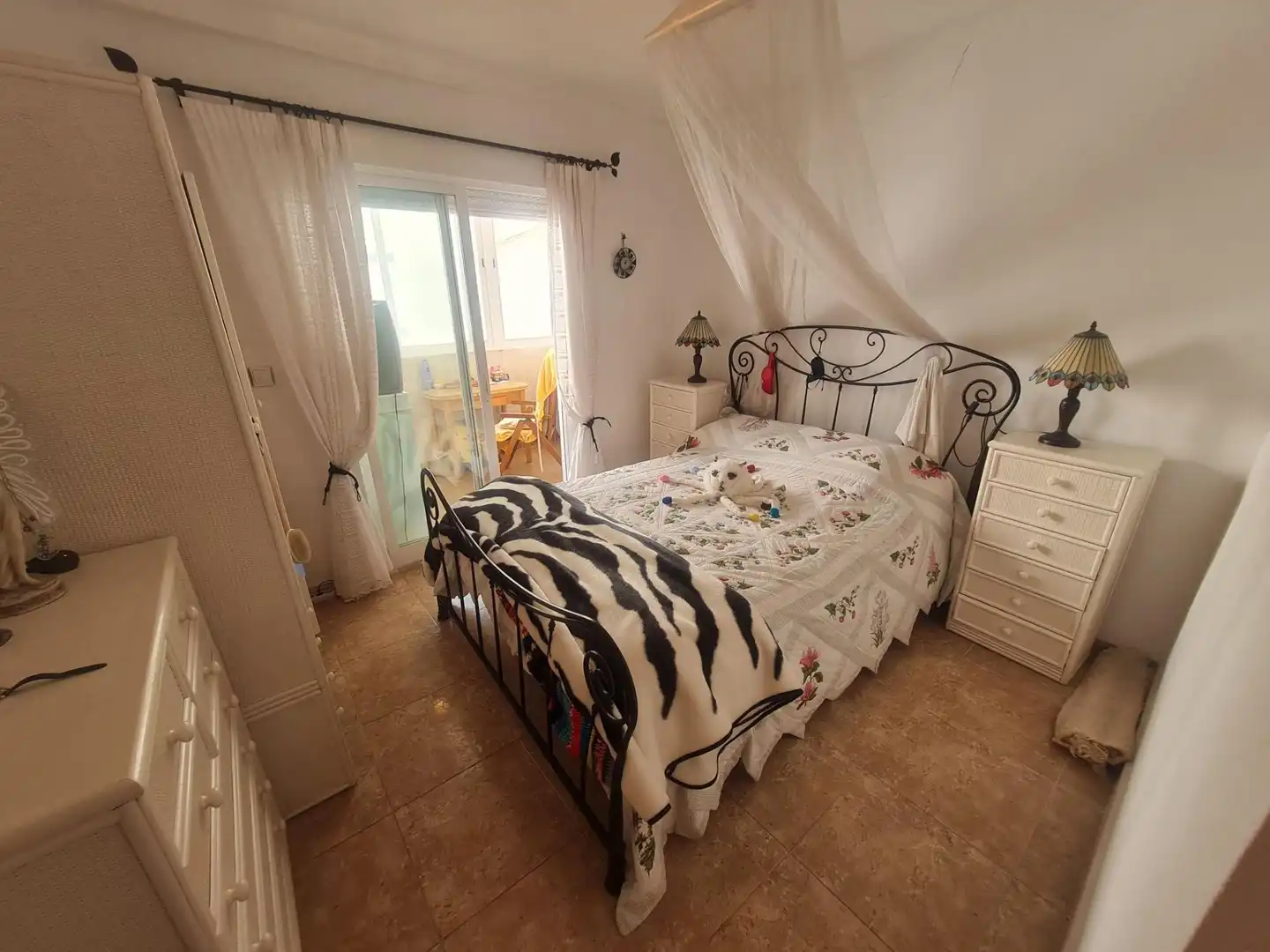 Bedroom of Apartments for sale in Calpe / Calp  with Air Conditioner, Heating and Terrace