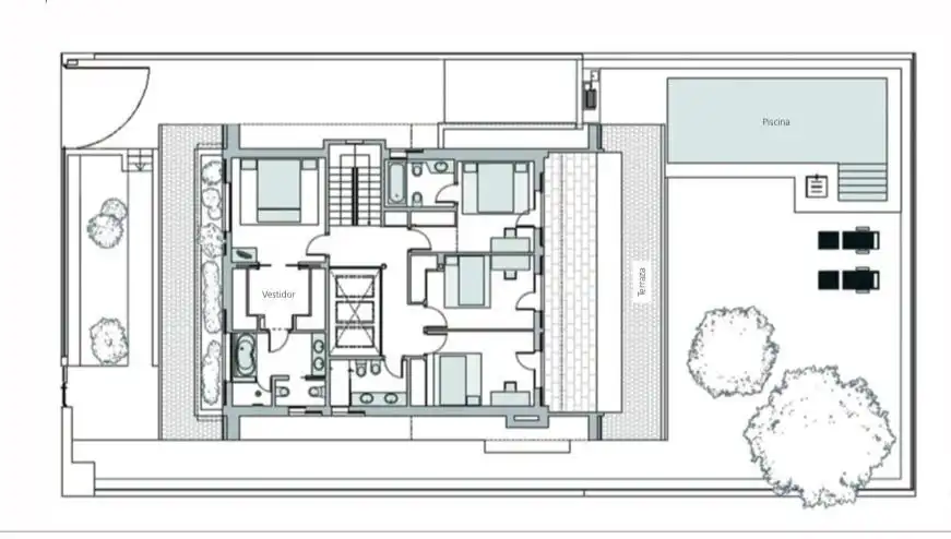 Houses for sale in Ciudalcampo  with Air Conditioner, Heating and Private garden