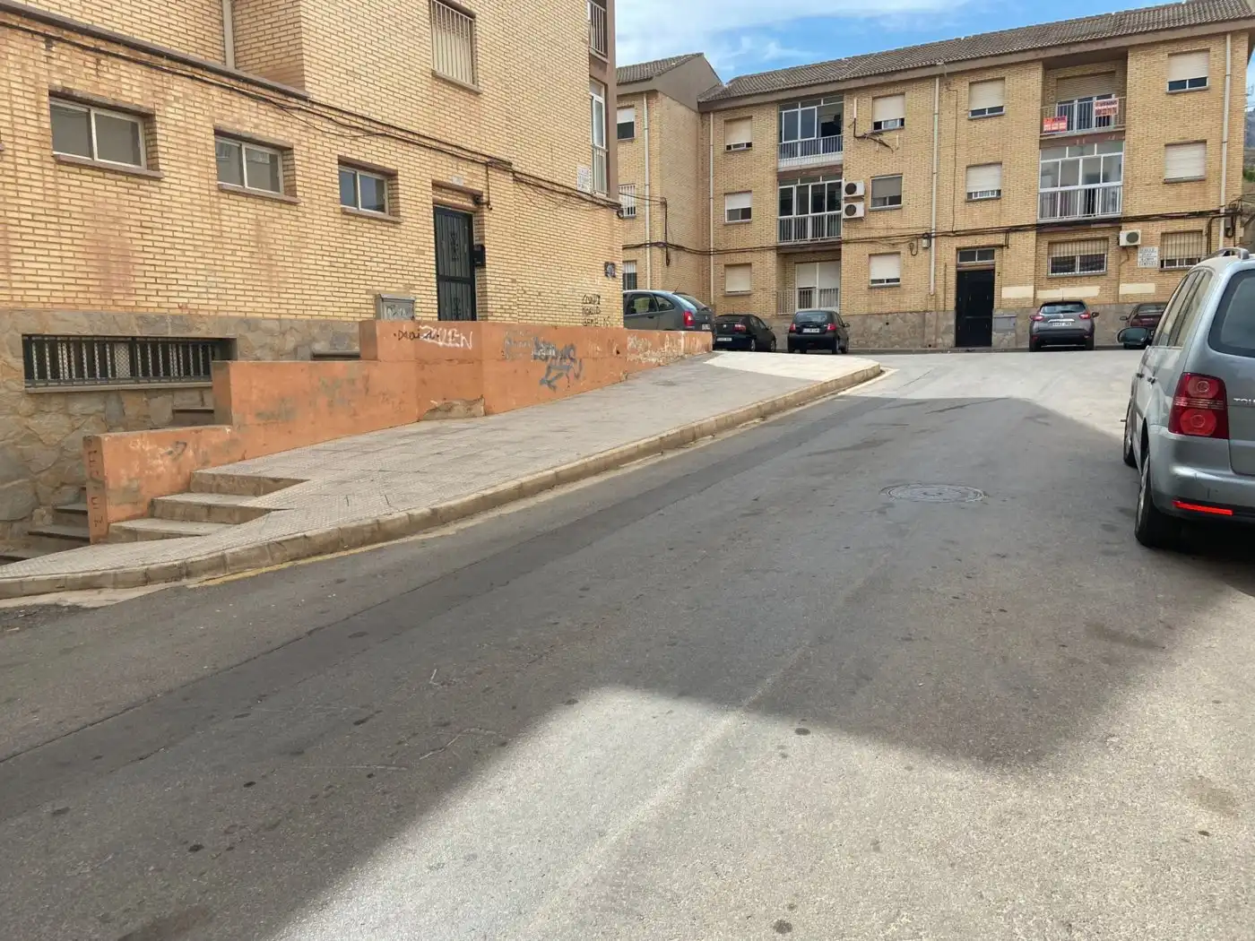 Vista exterior de Garatge en venda en La Unión