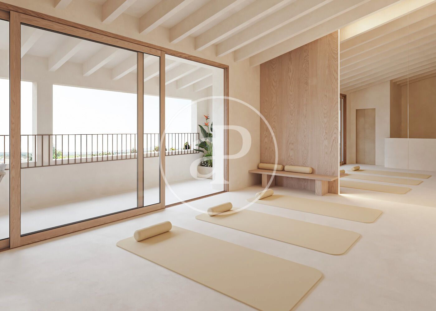 Bedroom of Single-family semi-detached for sale in Santanyí  with Air Conditioner, Heating and Private garden