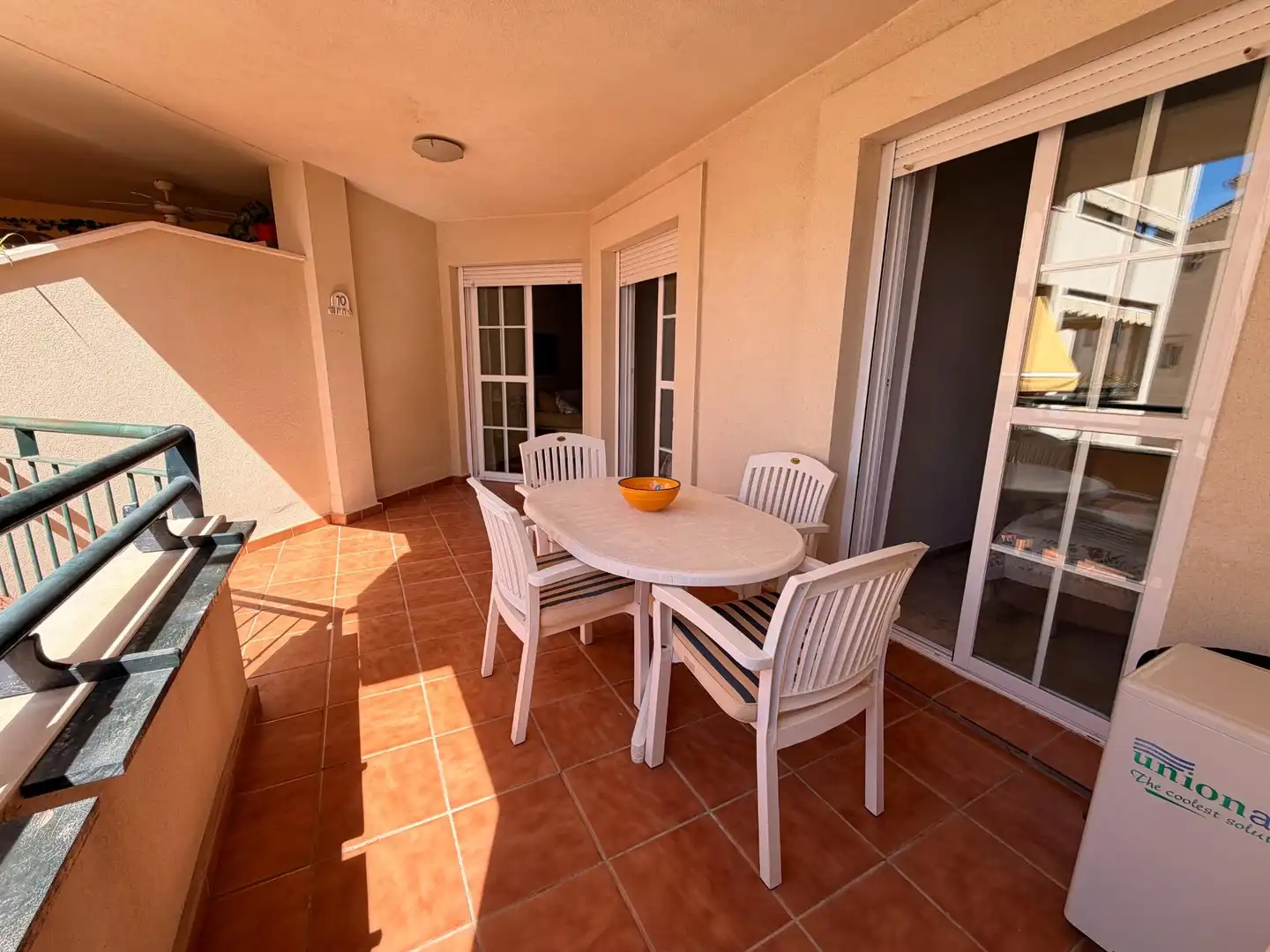 Terrace of Flat for sale in Benalmádena  with Private garden, Terrace and Community pool