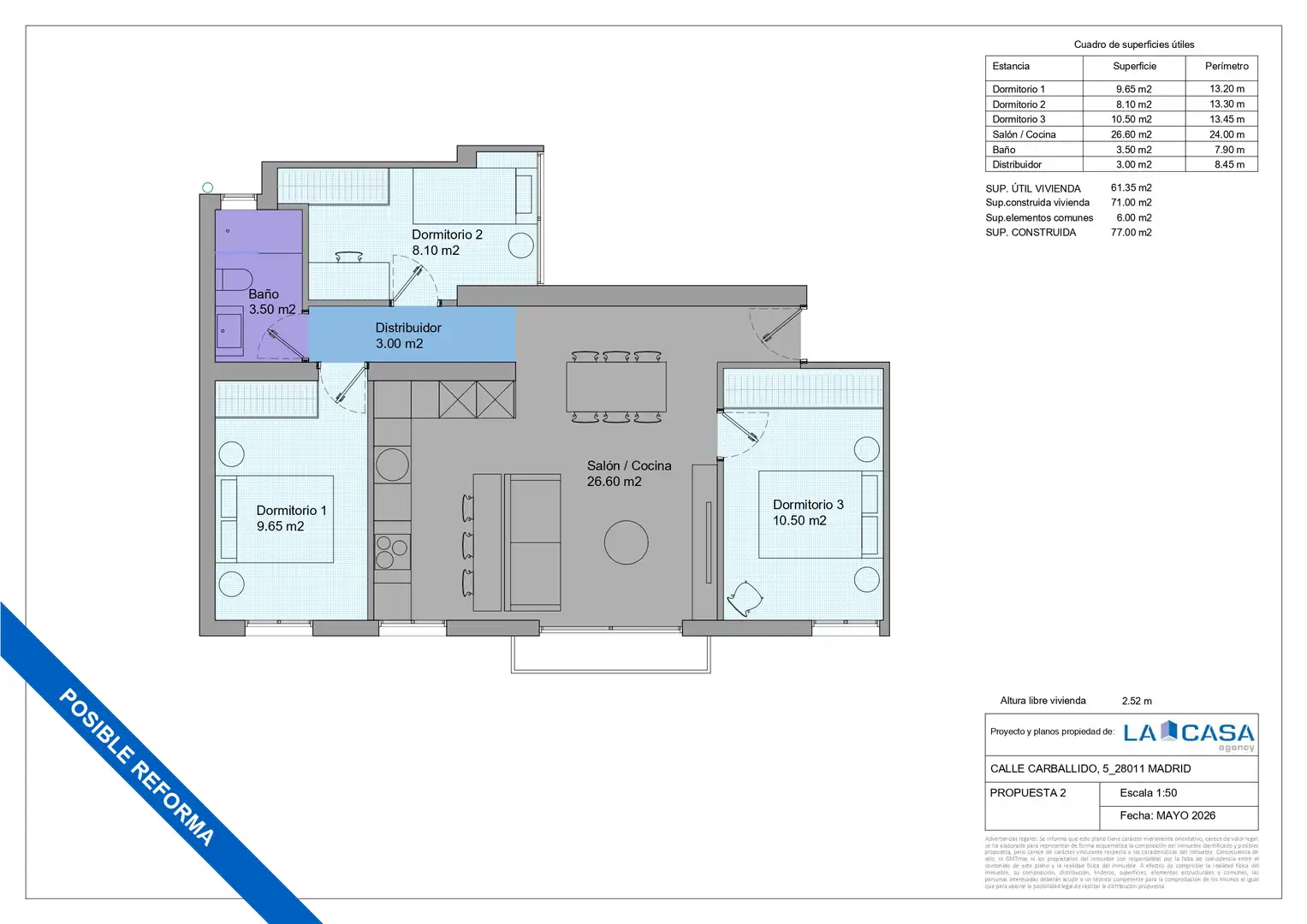 Appartement avec ascenseur à vendre à Calle de Carballido, imagen 35