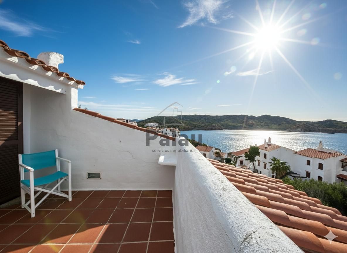 Exterior view of Duplex for sale in Es Mercadal