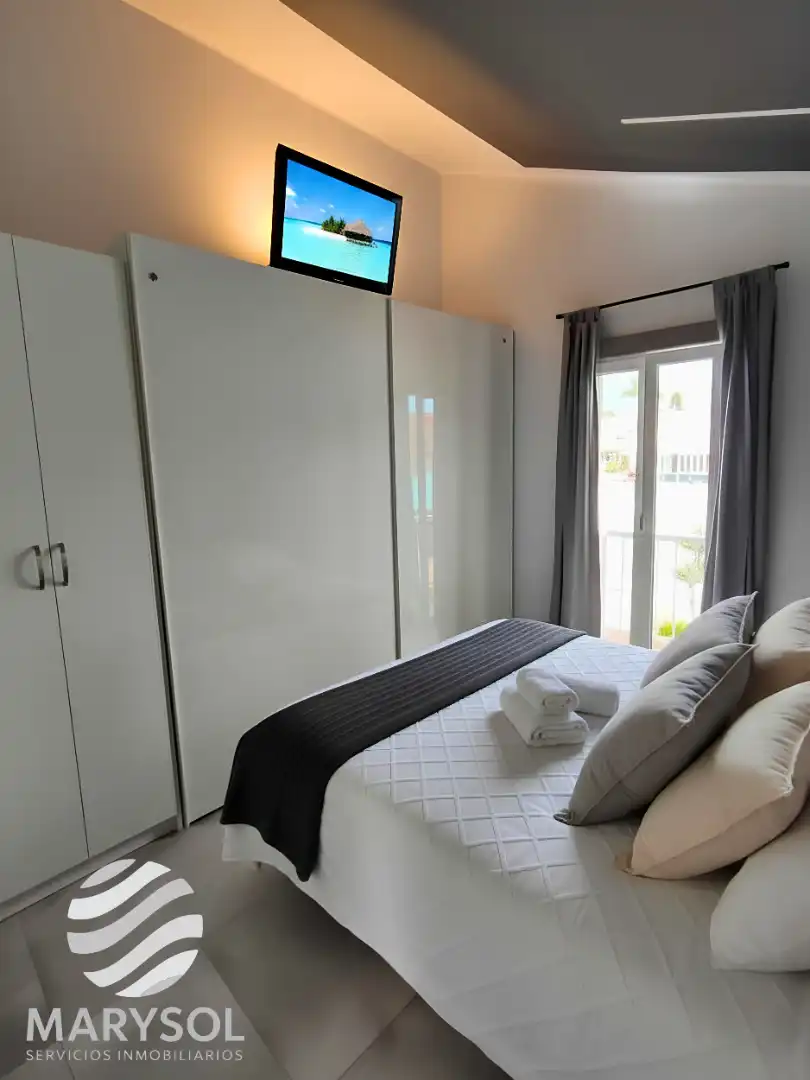 Bedroom of Houses for rent in San Bartolomé de Tirajana  with Air Conditioner, Heating and Terrace