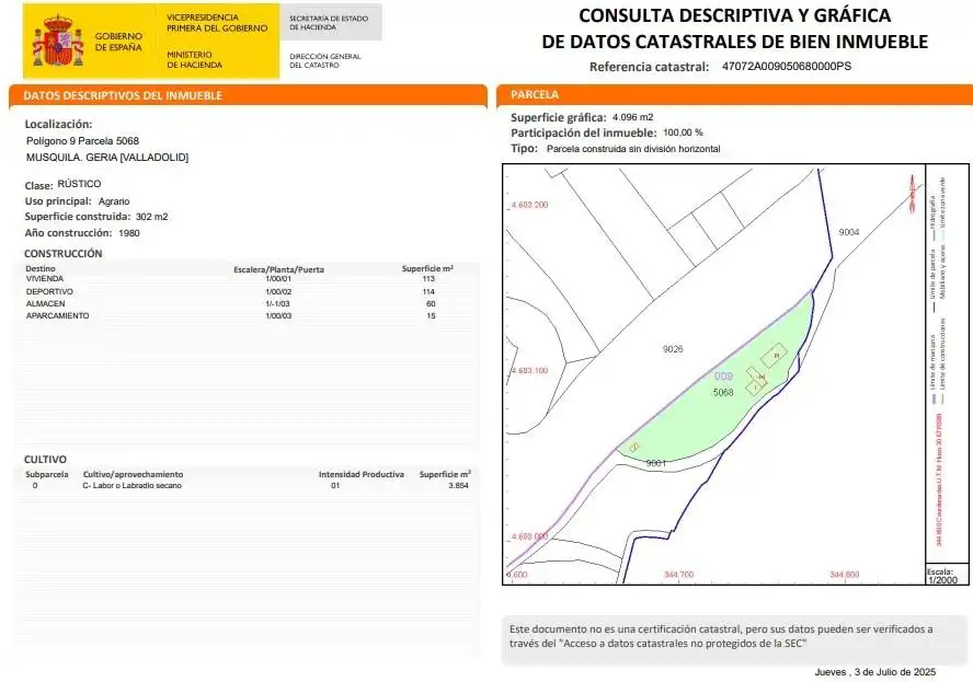Casa o xalet en venda en Geria