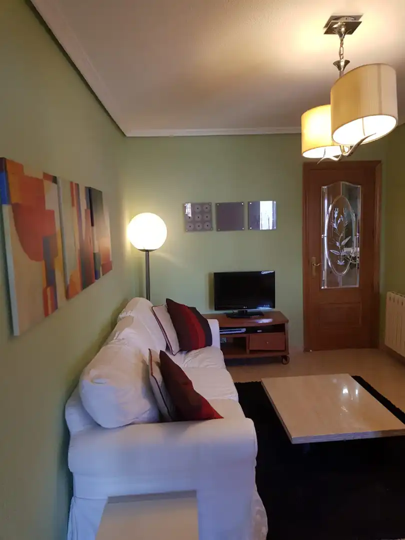 Sala de estar de Ático en venta en Madrid con Aire acondicionado, Calefacción y Balcón